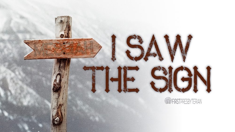 I Saw the Sign: Jesus in John's Gospel