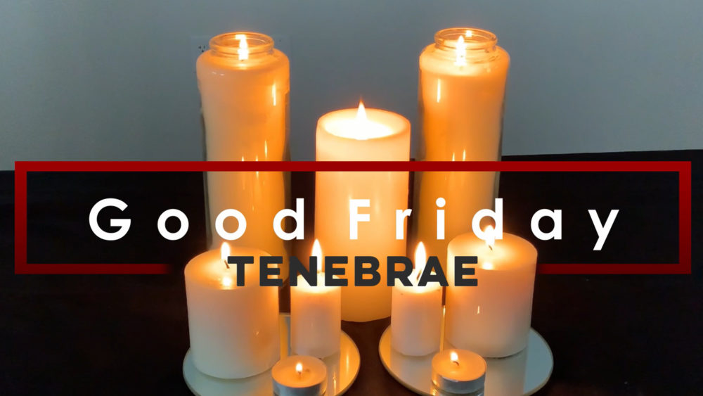 Good Friday Tenebrae Image