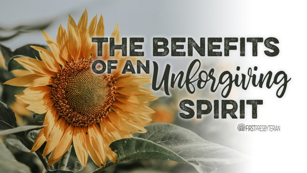 The Benefits of an Unforgiving Spirit Image