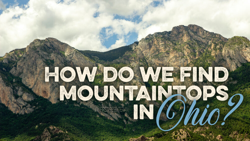 How do we find mountaintops in Ohio? Image